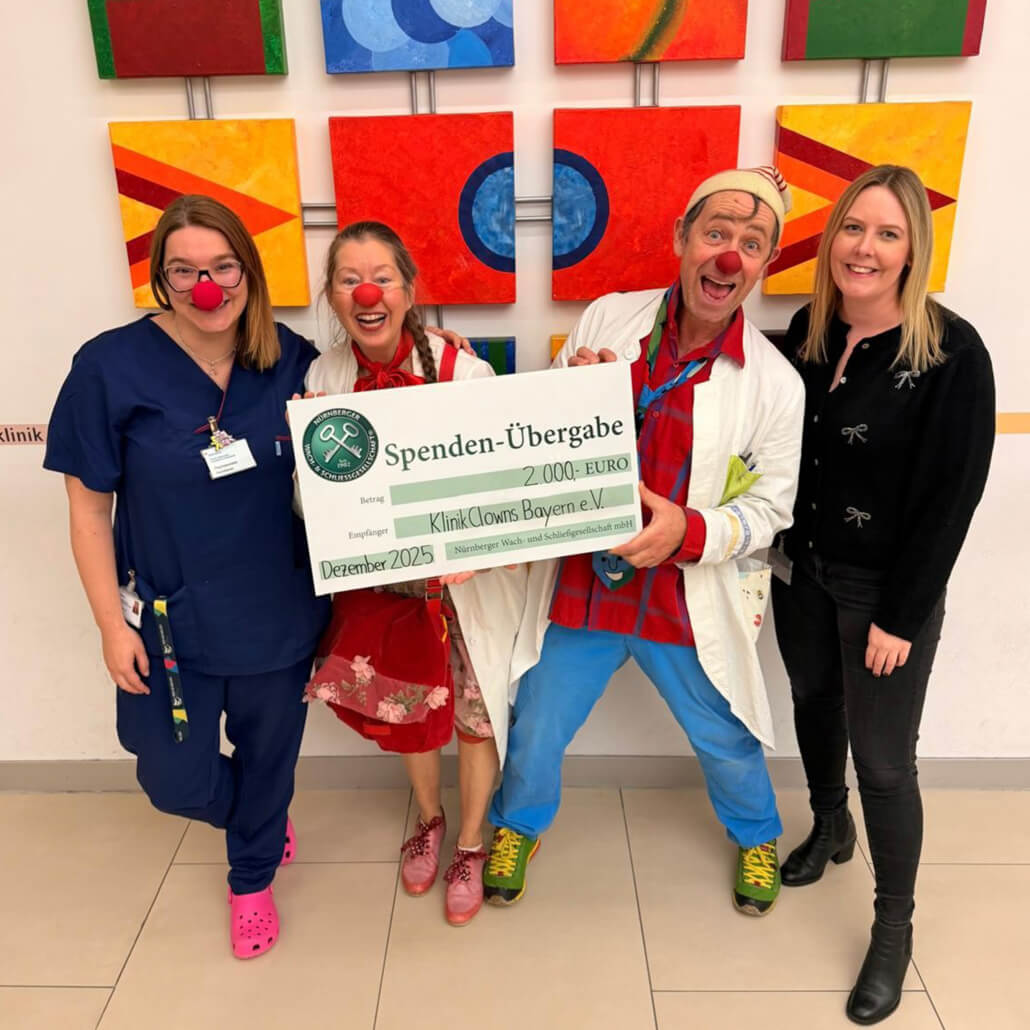 NWS Spende für den KlinikClowns Bayern e.V.