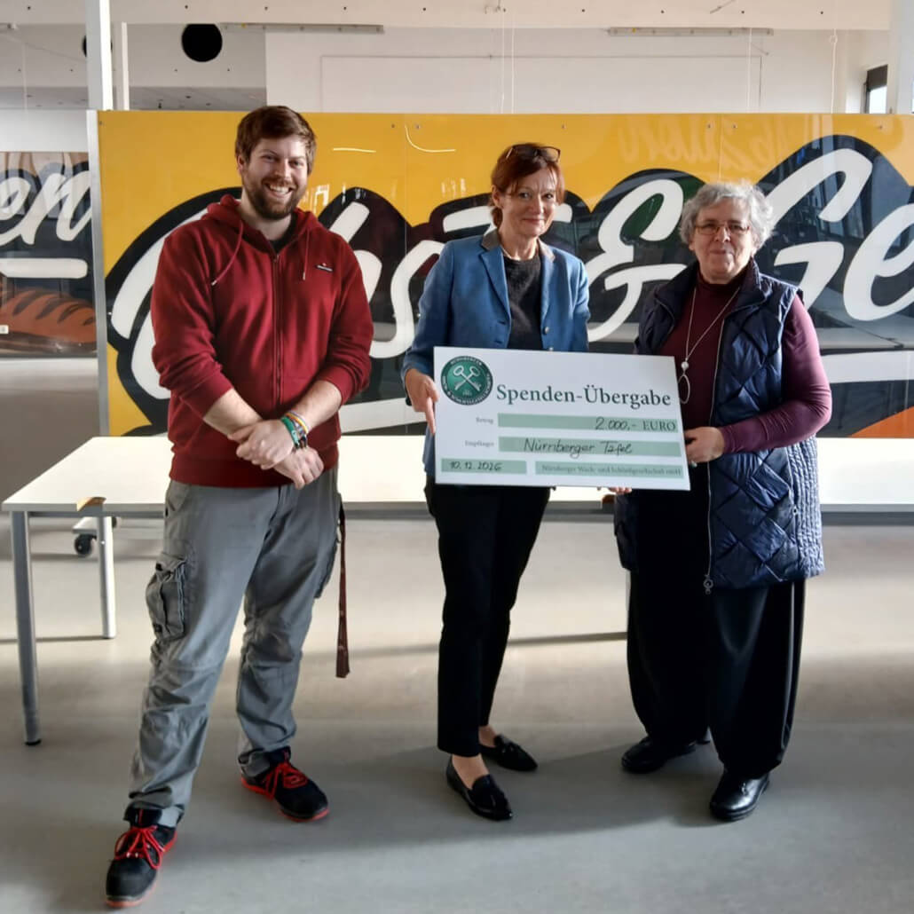 Spende der NWS an die Nürnberger Tafel